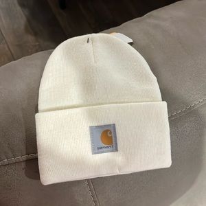 Cream charhartt hat